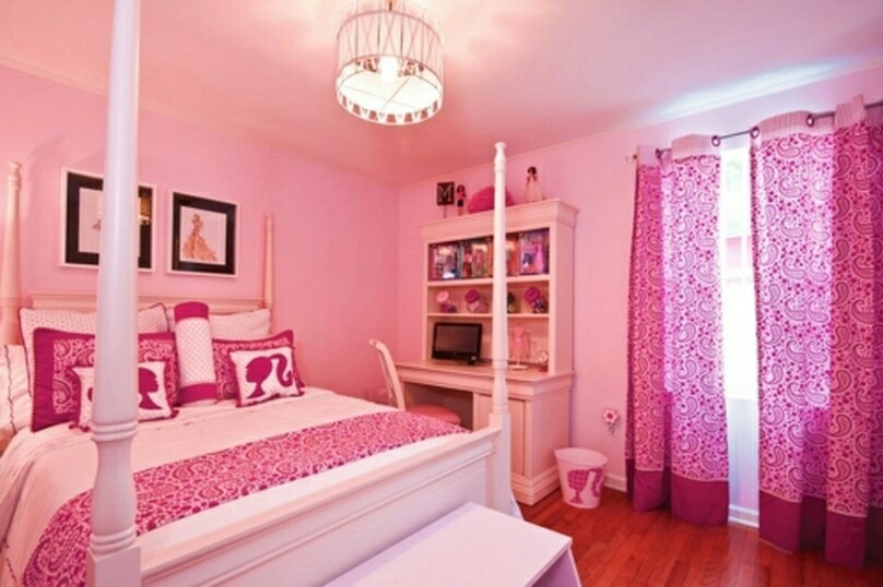 barbie pink bedroom